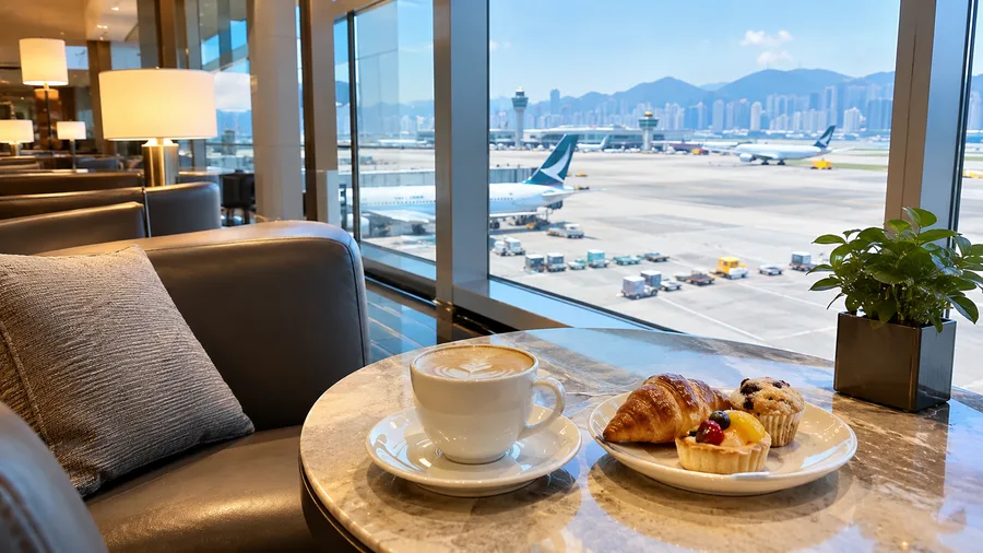 Hong Kong Airport Arrival & Transit Lounges